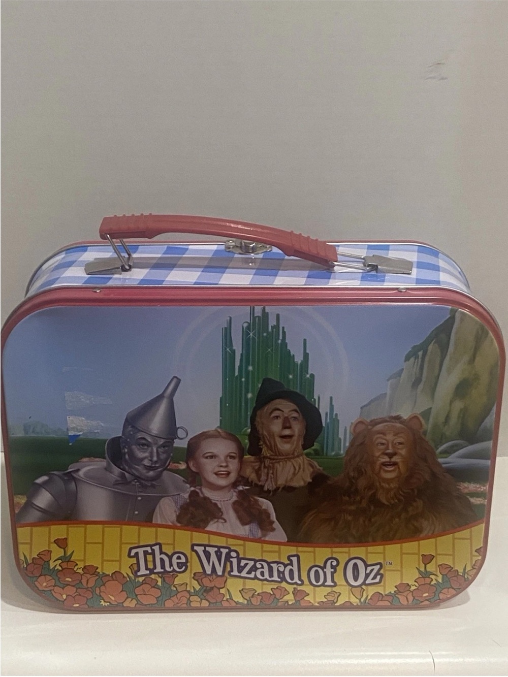 The Wizard of Oz Large Tin Tote / Metal Lunch Box manufactured by Westland Giftw